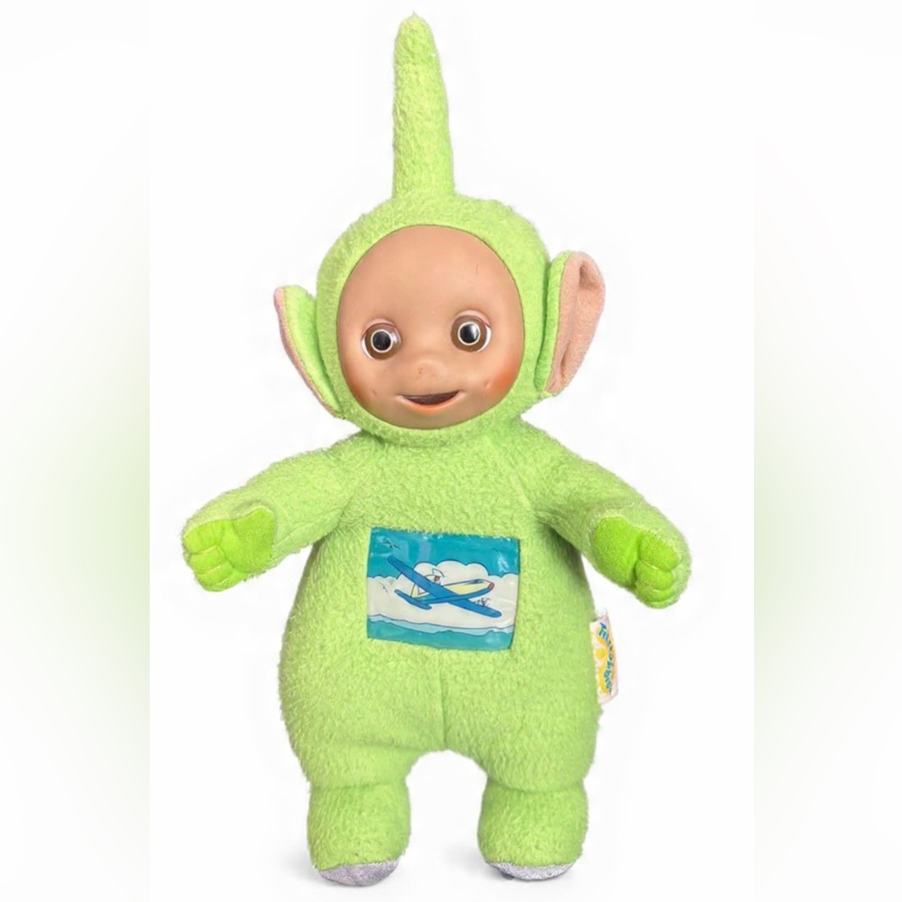 1998 Tummy Glow Teletubby DIPSY Plush Stuffed Animal Playskool Teletubbies